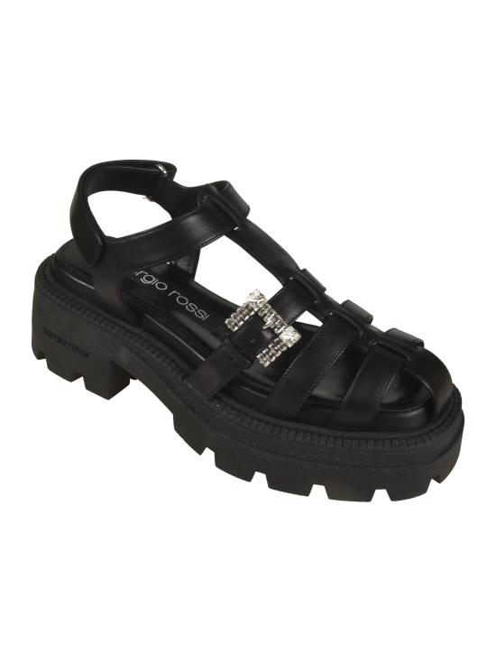  세르지오로시 샌들 B09940 MNAN07 1000 470 Black - SERGIO ROSSI