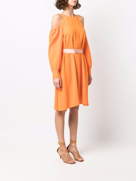  스텔라 맥카트니 미디 원피스 604364 SSA027501 Orange - STELLA MCCARTNEY