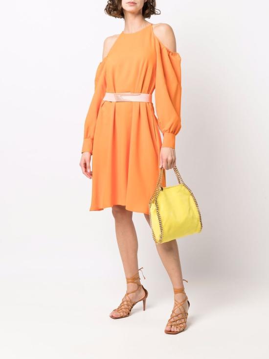  스텔라 맥카트니 미디 원피스 604364 SSA027501 Orange - STELLA MCCARTNEY