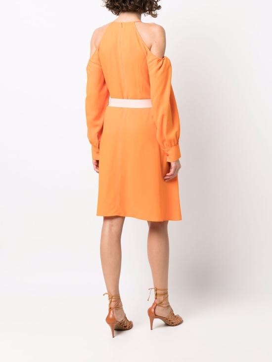  스텔라 맥카트니 미디 원피스 604364 SSA027501 Orange - STELLA MCCARTNEY