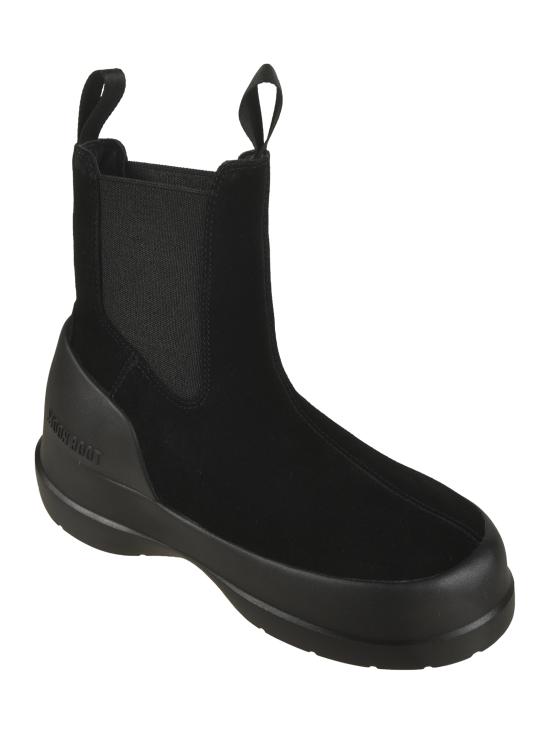  문부츠 루나 스웨이드 첼시 부츠 80D2480050 N001 Black - MOON BOOT