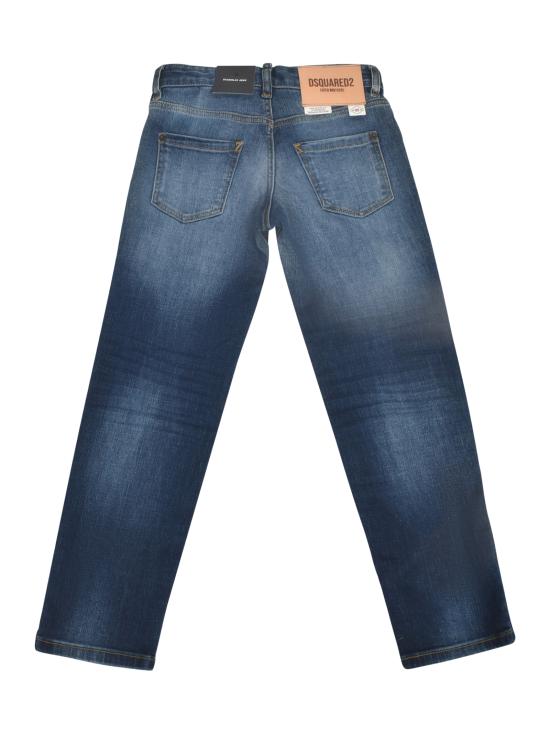  [주니어] 디스퀘어드2 스트레이트 팬츠 DQ0731 D0A4M D2P438U DQ01 - DSQUARED2