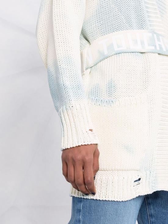  골든구스 가디건 GWP01168 P00071850140 White - GOLDEN GOOSE