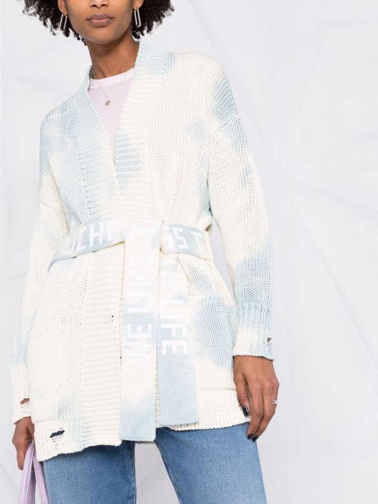  골든구스 가디건 GWP01168 P00071850140 White - GOLDEN GOOSE