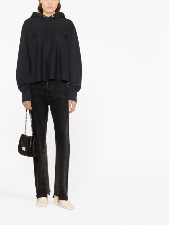  마르지엘라 후드 티셔츠 S51GU0124 S25520861 Black - MAISON MARGIELA