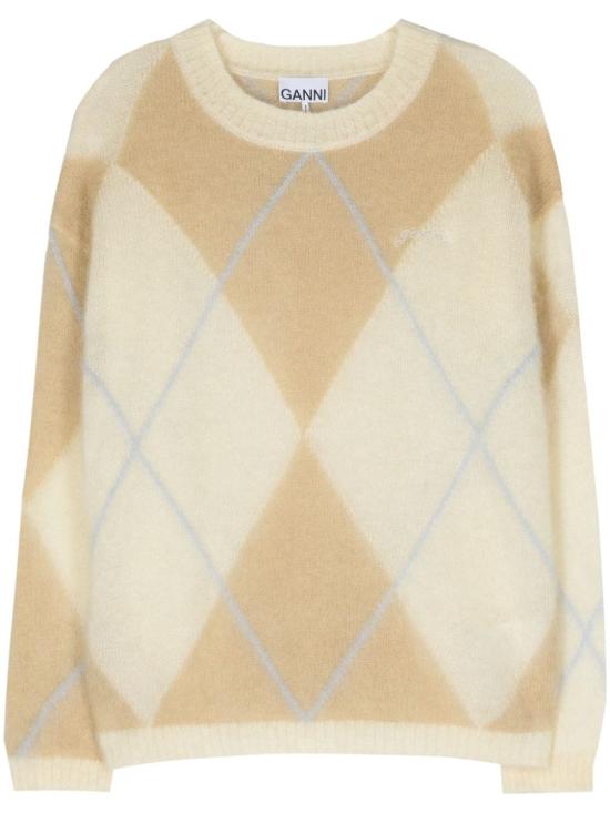 24FW 가니 스웨터 K2246 999 MultiColour