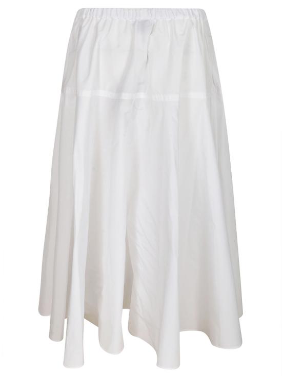  파투 미디 스커트 SK058 0011 001W White - PATOU