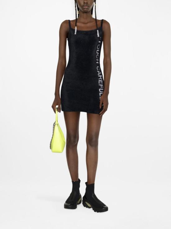  오프화이트 숏 원피스 OWHI067F22KNI001 1001 - OFF WHITE