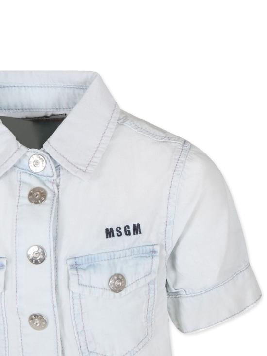  [주니어] 엠에스지엠 데님 셔츠 S4MSJGSI045 126 - MSGM
