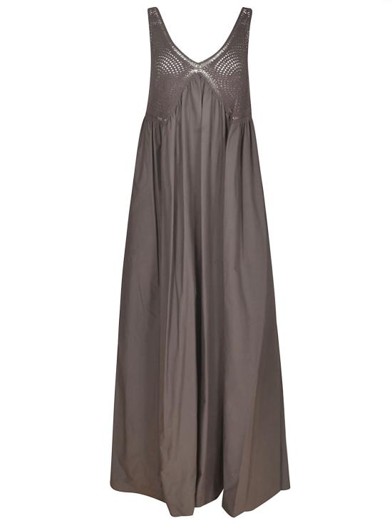  파로쉬 롱 원피스 D725389 086 TESTA DI MORO