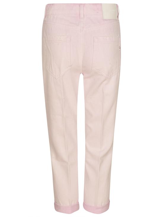  돈답 스트레이트 팬츠 DP268B BF0018 HC6 583 - DONDUP