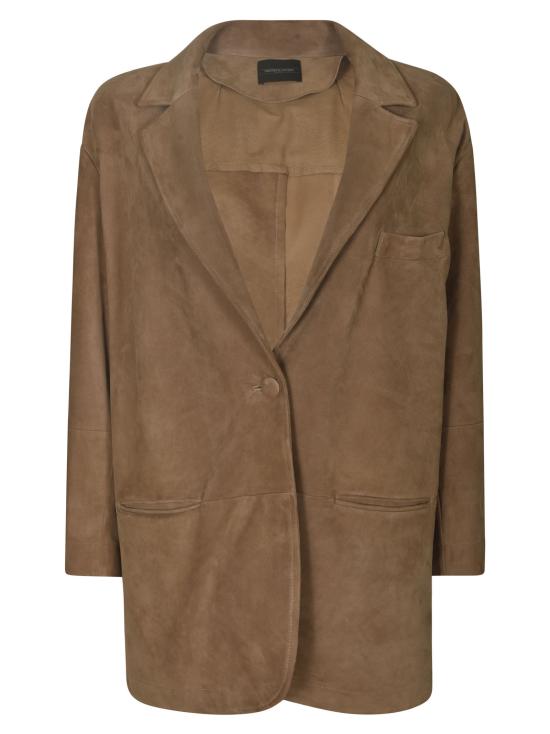  시모네타 코트 S04JA50S1 282 Mandorla