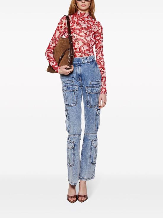  지방시 데님 팬츠 BW51345Y8R 452 Light denim - GIVENCHY