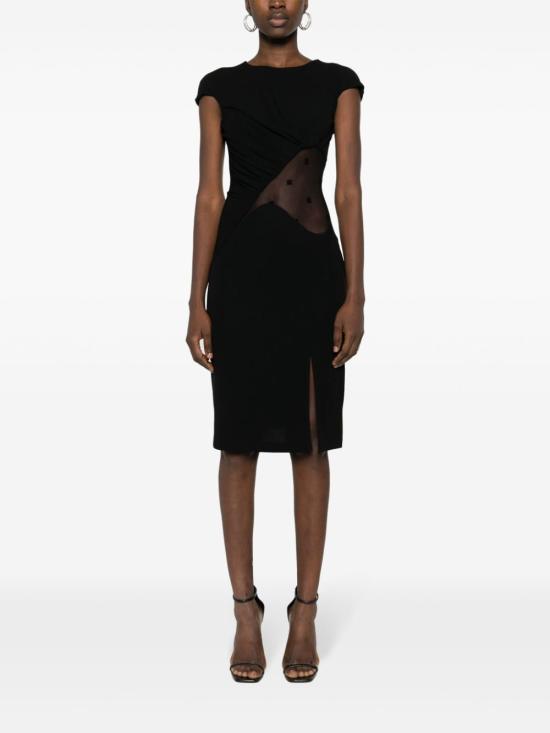  지방시 미디 원피스 BW21WS30XH 001 Black - GIVENCHY