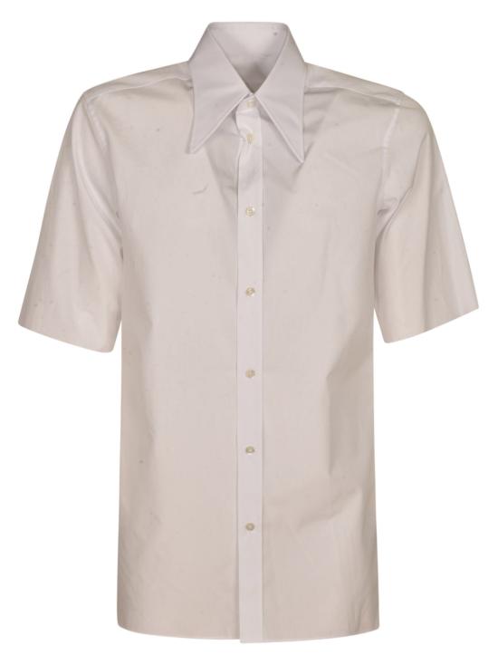  마르지엘라 반팔 셔츠 S67DR0009 S43001 100