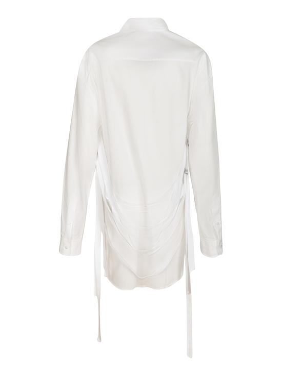  앤 드뮐미스터 셔츠 B0011915 FA028 001 White - ANN DEMEULEMEESTER