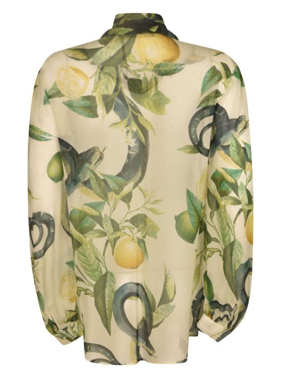  로베르토 카발리 블라우스 SKT706 CTI89 09000 - ROBERTO CAVALLI