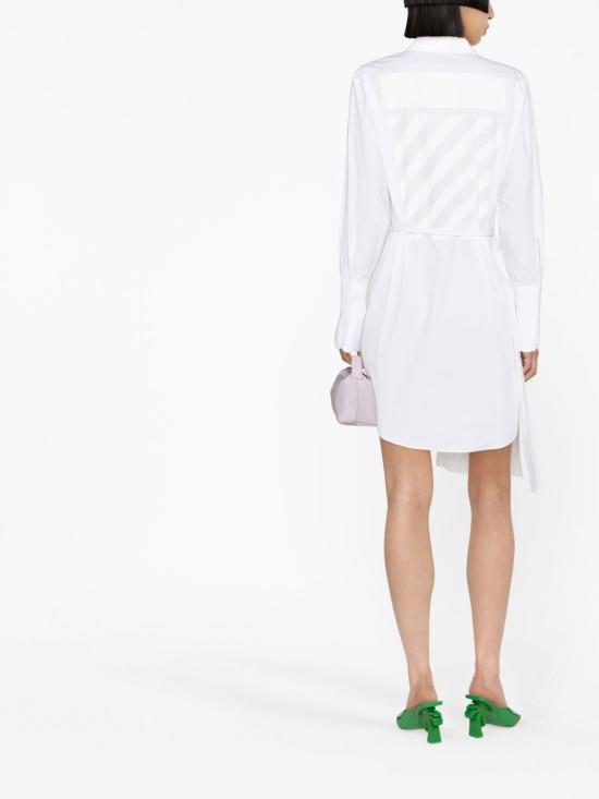  오프화이트 숏 원피스 OWDB280C99FAB001 0101 - OFF WHITE