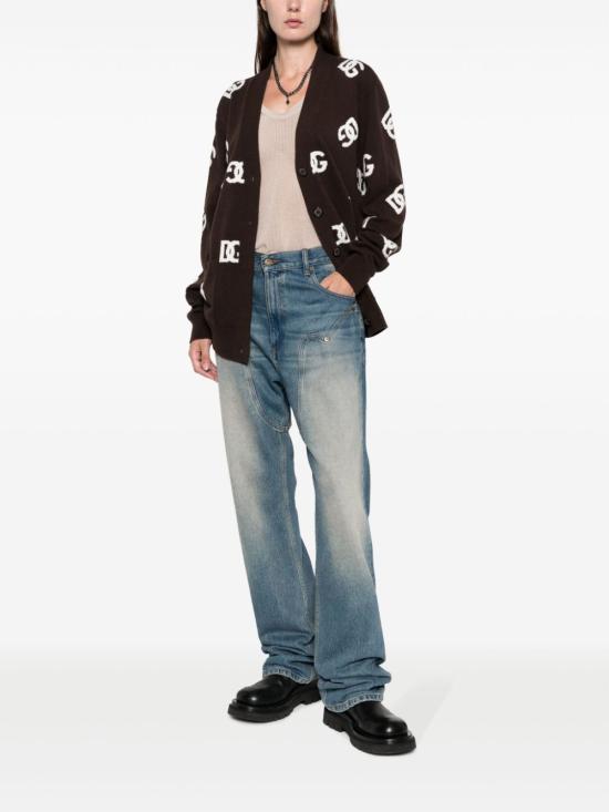  돌체앤가바나 가디건 FXM24T JCVO8S9001 Brown - DOLCE & GABBANA