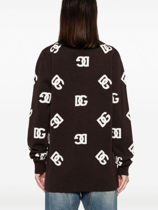  돌체앤가바나 가디건 FXM24T JCVO8S9001 Brown - DOLCE & GABBANA