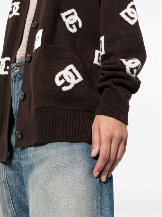  돌체앤가바나 가디건 FXM24T JCVO8S9001 Brown - DOLCE & GABBANA