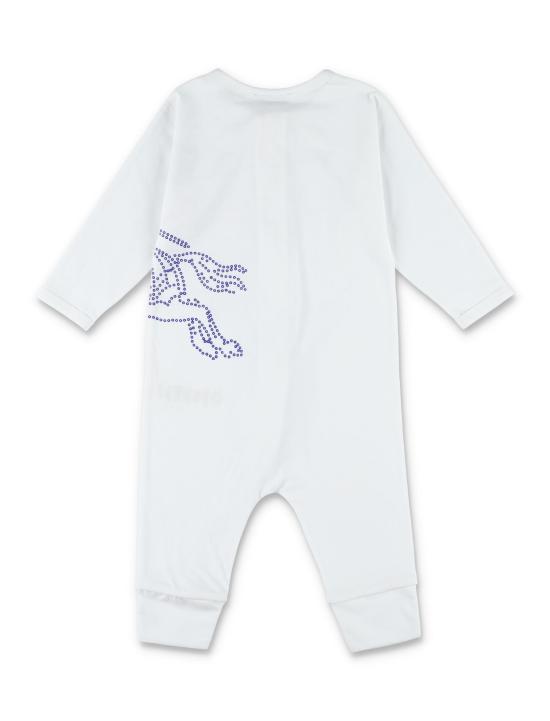 24FW [주니어] 버버리 오버롤 8093020 A1464 Bianco - BURBERRY