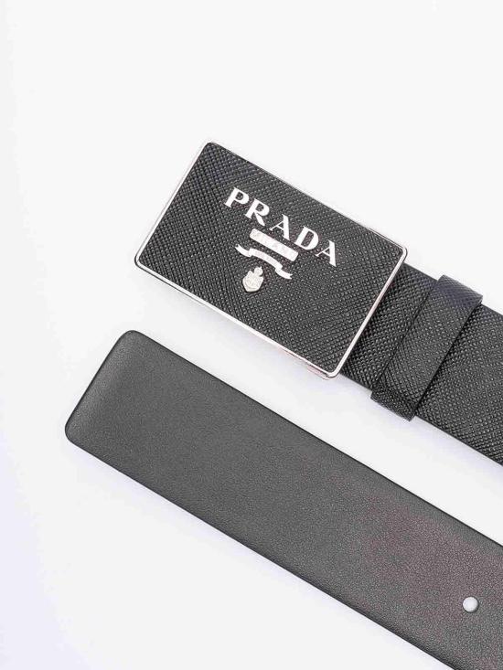  프라다 가죽 벨트 2CC534053F0002 Black - PRADA