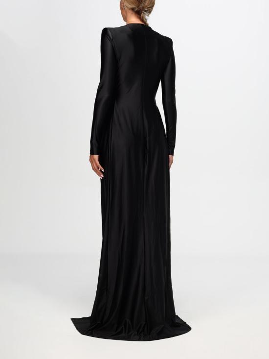 24FW 엘리자베타프랜치 롱 원피스 AB729 110 Black - ELISABETTA FRANCHI