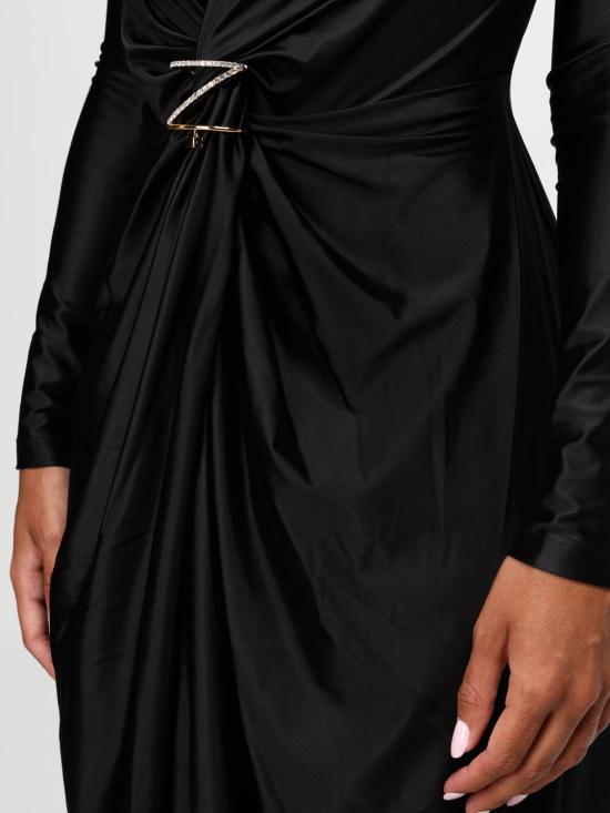 24FW 엘리자베타프랜치 롱 원피스 AB729 110 Black - ELISABETTA FRANCHI