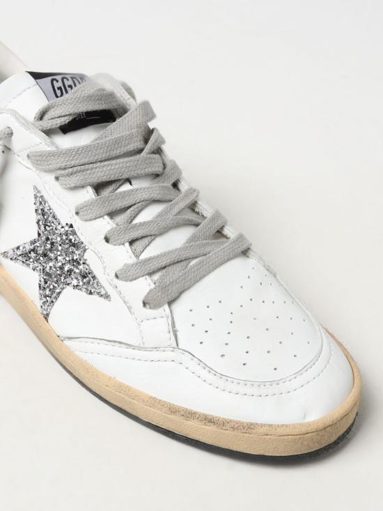 26SS 골든구스 글리터 스타 볼스타 스니커즈 GWF00117F00377311325 White - GOLDEN GOOSE
