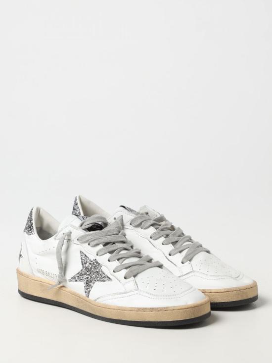 26SS 골든구스 글리터 스타 볼스타 스니커즈 GWF00117F00377311325 White - GOLDEN GOOSE
