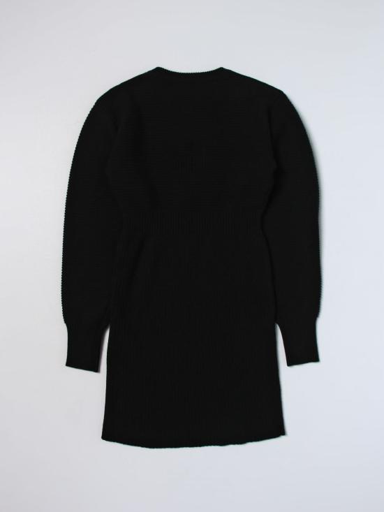 25FW [키즈] 발망 원피스 BT1B40W0113 930OR Black - BALMAIN