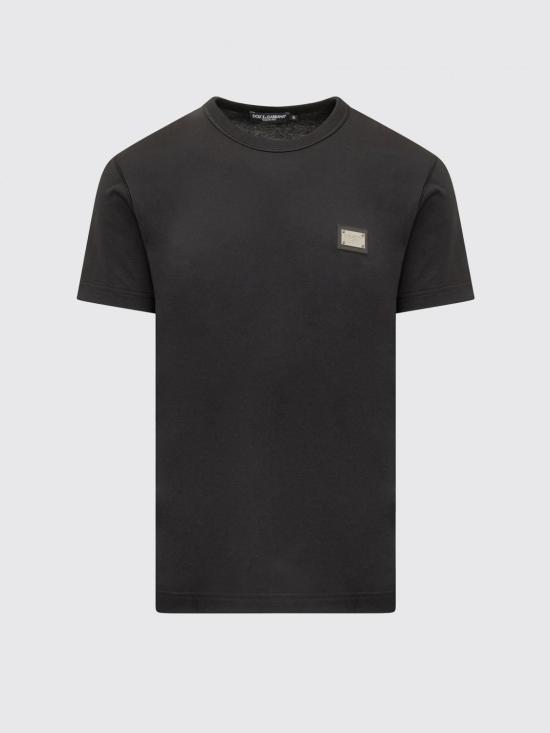 25FW 돌체앤가바나 반팔 티셔츠 G8PT1TG7F2I N0000 Black