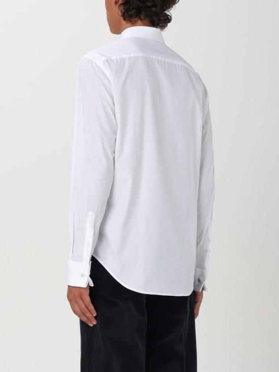 엠포리오 아르마니 긴팔 셔츠 EM000189TE10408 U0002 White - EMPORIO ARMANI