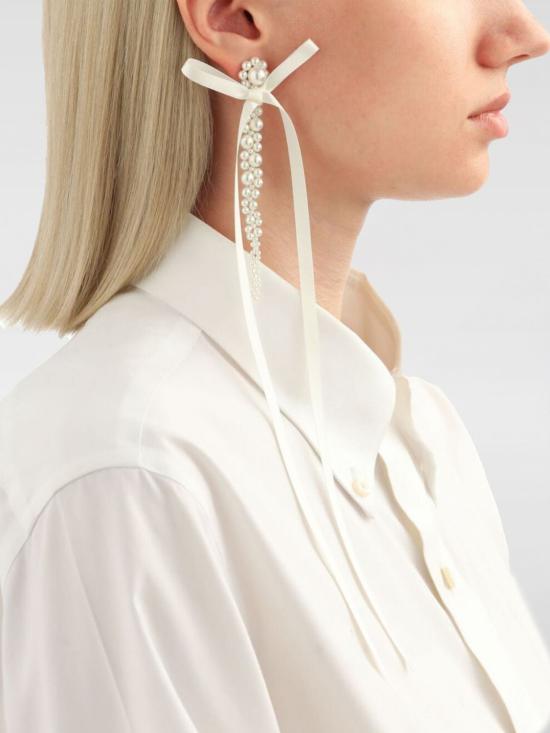 24FW 시몬로샤 이어링 ERG4100904 PEARL IVORY Pearl - SIMONE ROCHA