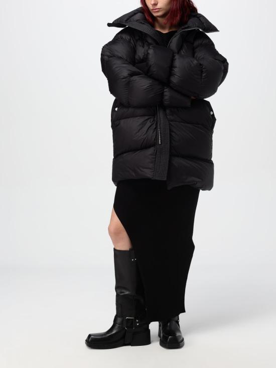 24FW 릭 오웬스 롱 스커트 RP02D3634RIBVI 09 Black - RICK OWENS