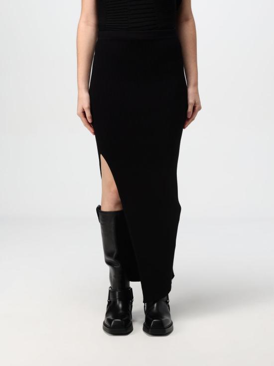 24FW 릭 오웬스 롱 스커트 RP02D3634RIBVI 09 Black