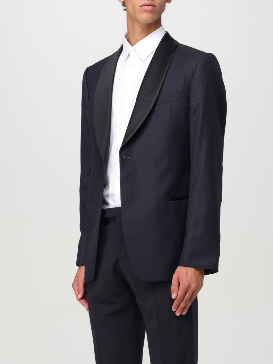  엠포리오 아르마니 수트 자켓 EM000448TE11013 UB081 Blue - EMPORIO ARMANI