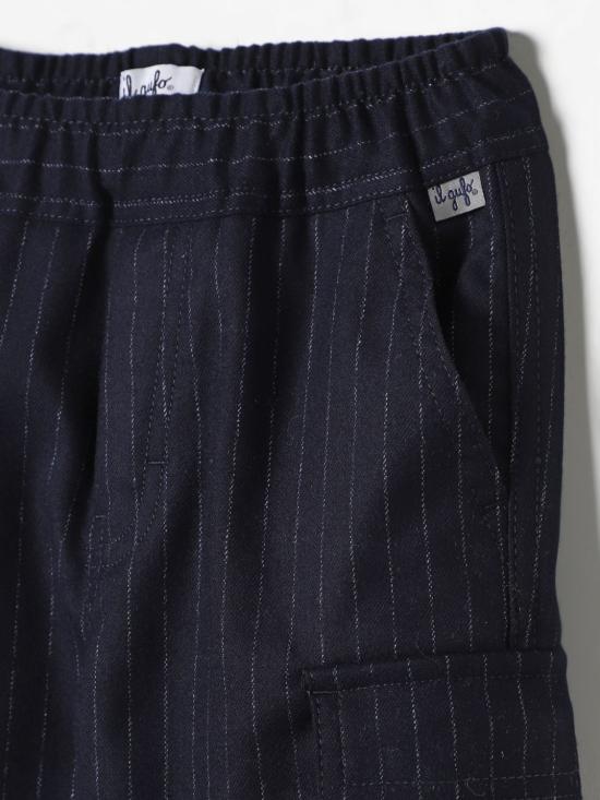 25FW [키즈] 일 구포 스트레이트 팬츠 PL393W1008 497 Blue - IL GUFO