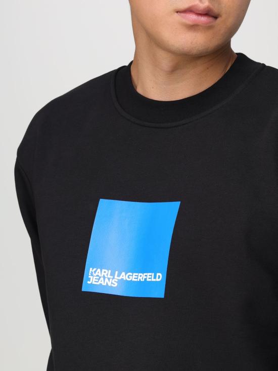  칼라거펠트 긴팔 티셔츠 KL231D1804 J10 Black - KARL LAGERFELD