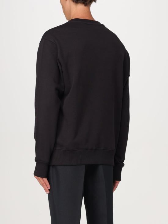 24FW 베르사체 긴팔 티셔츠 77GAI3R3F0002 899 Black - VERSACE