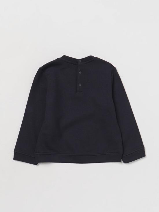 25FW [키즈] 엠포리오 아르마니 트레이닝 상의 8NHMR61JRIZ F907 Black - EMPORIO ARMANI