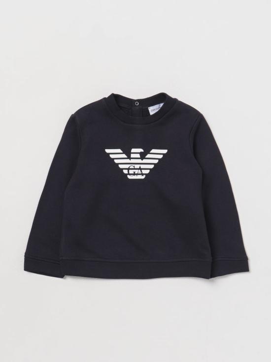 25FW [키즈] 엠포리오 아르마니 트레이닝 상의 8NHMR61JRIZ F907 Black