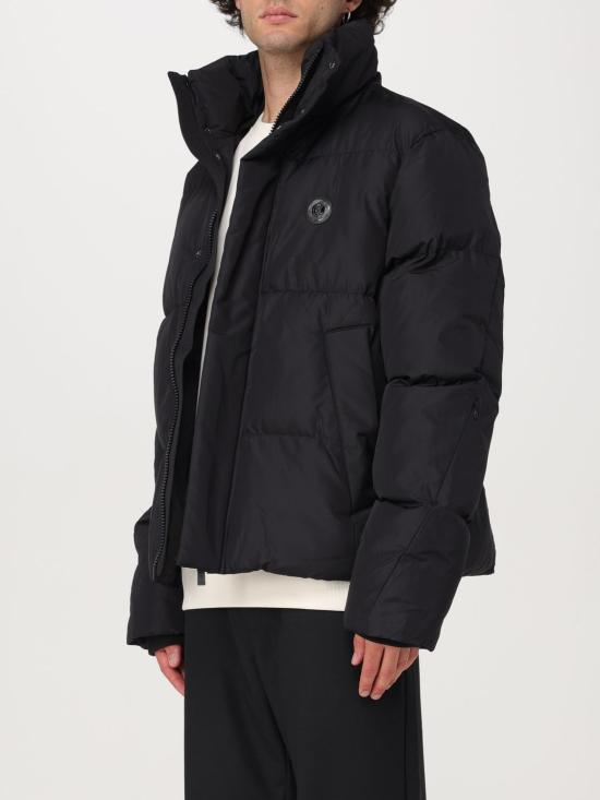 24FW 저스트까발리 숏패딩 77OASD22CQD83 899 Black - JUST CAVALLI