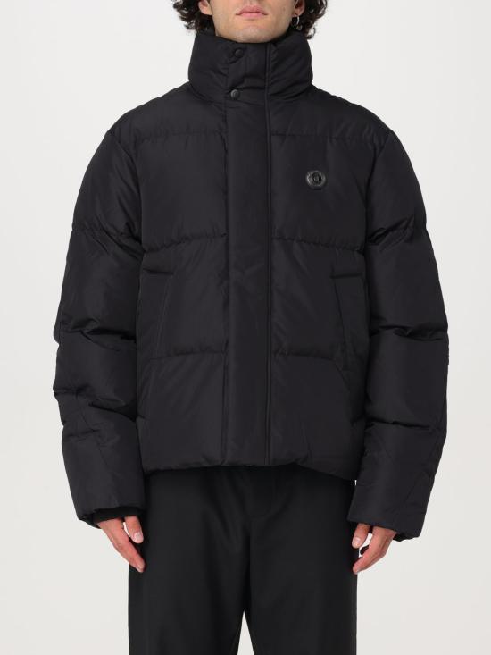 24FW 저스트까발리 숏패딩 77OASD22CQD83 899 Black