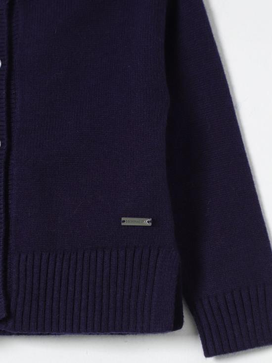 25FW [키즈] 모나리자 가디건 17D8024090 056D Blue - MONNALISA