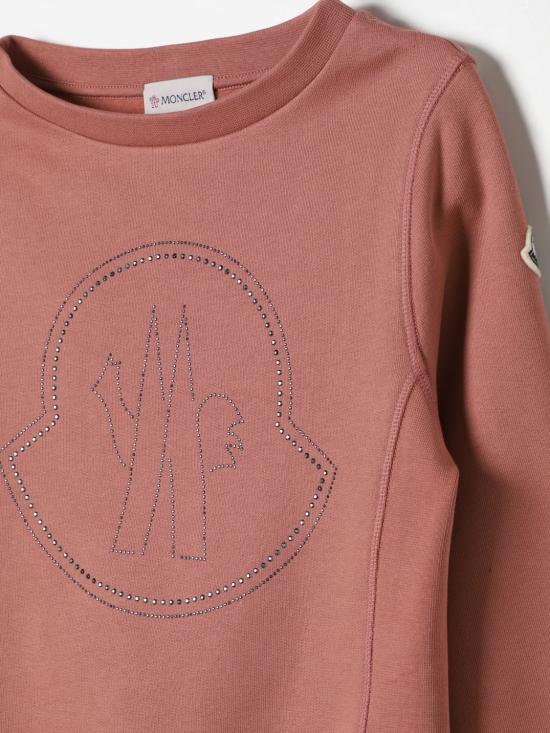 25FW [키즈] 몽클레어 트레이닝 상의 8G00021899PS 544 Pink - MONCLER