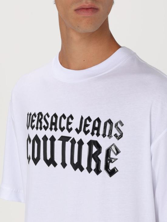  베르사체 반팔 티셔츠 77GAHL02CJ01L 003 White - VERSACE