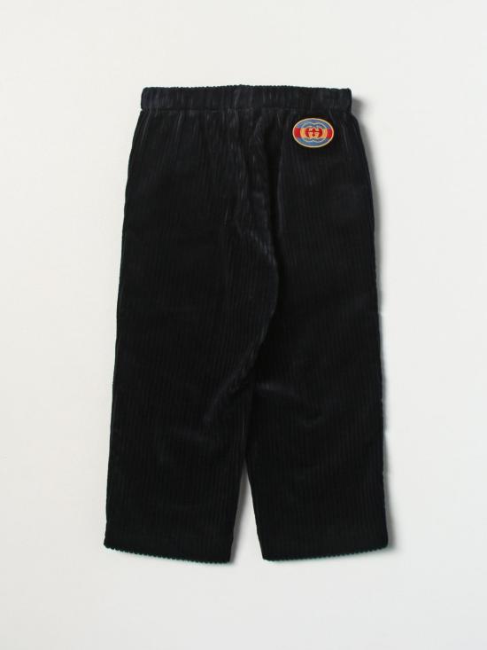 25FW [키즈] 구찌 스트레이트 팬츠 737826XWAX6 4003 Blue - GUCCI