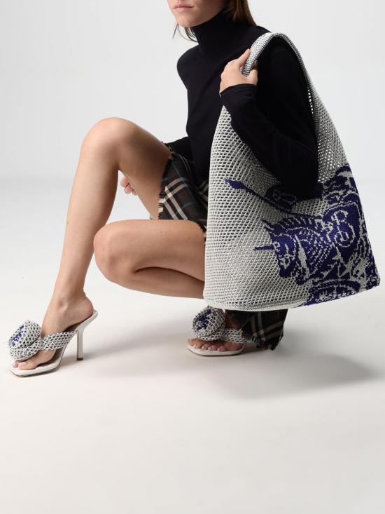 24FW 버버리 숏 스커트 8095395 Green - BURBERRY